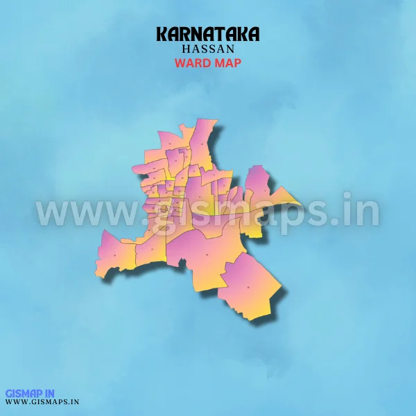 Hassan Ward Map (Karnataka)